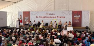 DESENTUERTOS: CRUZ NO ESTUVO EN TEMPLETE CON SHEINBAUM … PERO