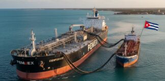 Fuga de gasolinas a Cuba: México triplica envío de combustibles en buque sancionado por EU
