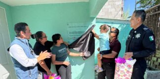 Remodelan casa de oficial caída en cumplimiento del deber