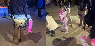 Llevan agentes municipales regalos a niña a la que desairaron fiesta