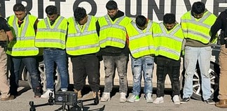 Presentan a siete presuntos asesinos de agentes estatales