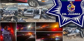 Policías Municipales aseguran vehículos con reporte de robo en presunto “deshuesadero” clandestino