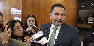 Se reúne el Presidente Pérez Cuéllar con el secretario García Harfuch