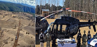 Atacan criminales a Ejército y estatales en Guachochi, cuando les destruían pista de aterrizaje clandestina