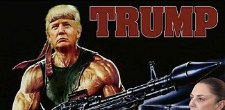 DESENTUERTOS: ¿ENTRARÁ AHORA SI TRUMP A MÉXICO COMO RAMBO?