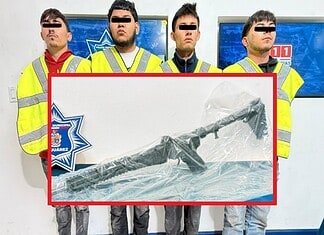 Echaban bala con fusil de asalto en la colonia Juárez Nuevo