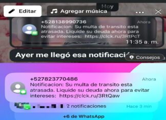 Advierte SSPM sobre enlaces fraudulentos por supuestas multas de tránsito