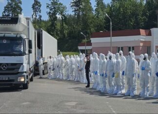 Rusia dice haber entregado a Ucrania los restos de mil soldados