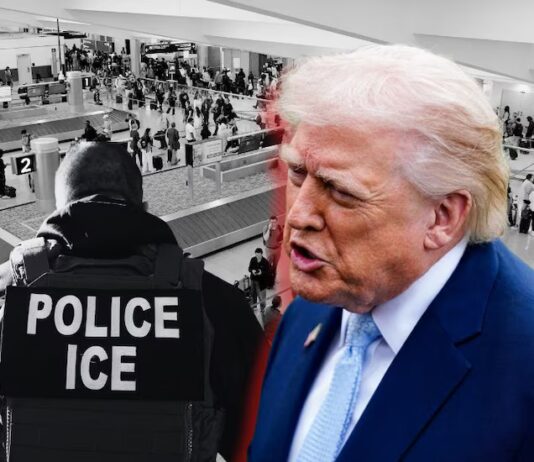 ‘¡Prepárense!’, agentes de ICE llegarán a aeropuertos el lunes, afirma Trump