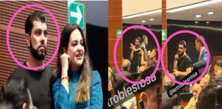 DESENTUERTOS: PLACEA ANDREA A SU MARIDO EN EL SENADO