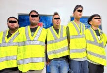 Tirotean casa con pistola calibre 9 mm y los arrestan