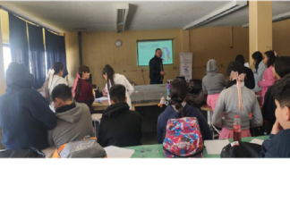 Dan taller a jovenes sobre la violencia familiar y de genero