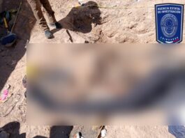 Desentierran cuerpo humano de vivienda en Riberas del Bravo