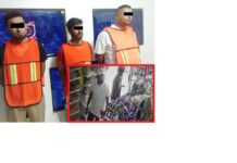 Arrestan a 3 presuntos asaltantes de negocios